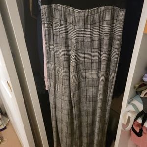 Black and white pants